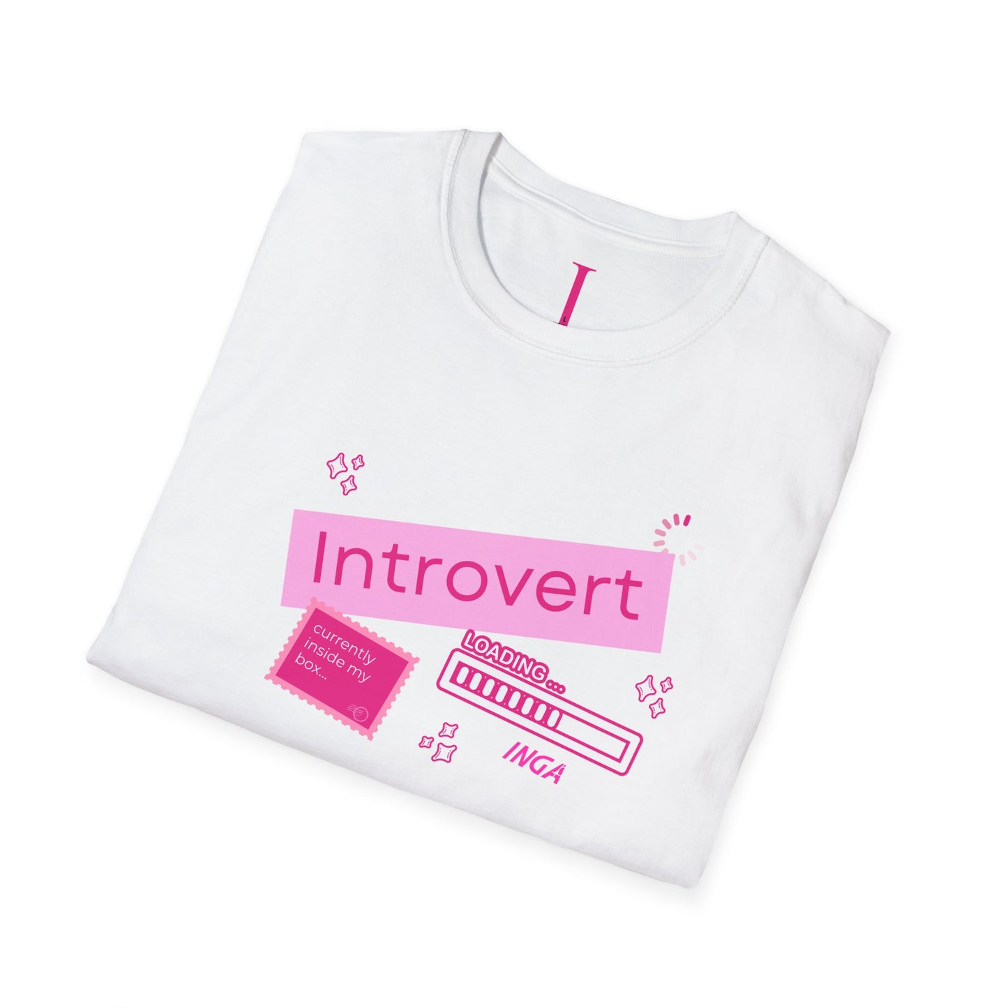 Introvert Loading Unisex Softstyle T-Shirt